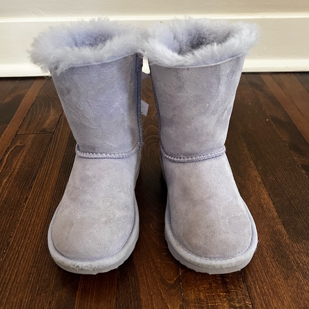 UGG Light Purple Shearling Boots